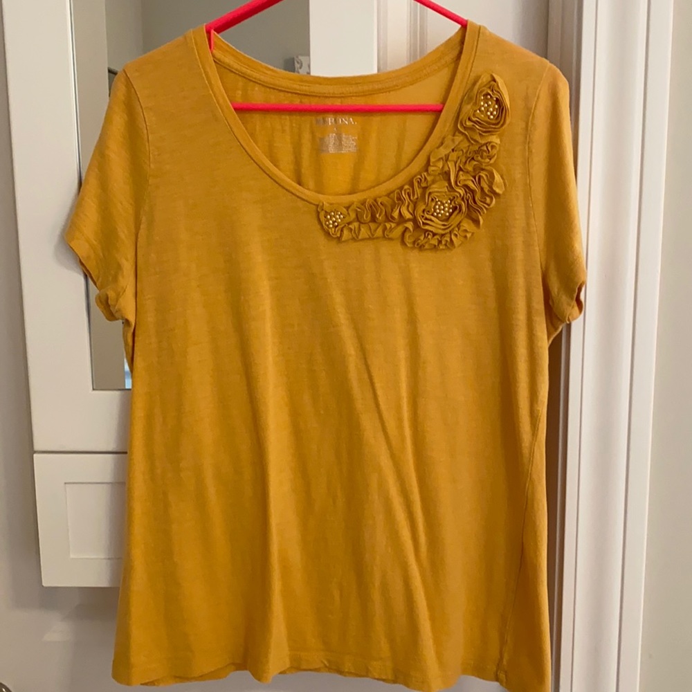 Women’s MERONA T-shirt with Flower Detail